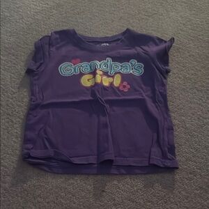 3/$10 sale!! Place Purple Kids Tee - Grandpa's Girl